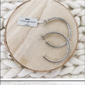 John hardy Classic Chain Hoops